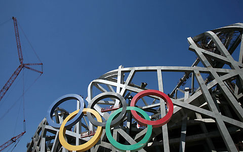 Construction of venues for 2008 Olympics