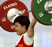 Yang Lian impressive at weightlifting worlds