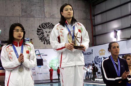 Chinese dominate in Mexico diving competition