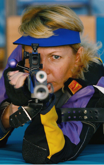 Shooting down the gold