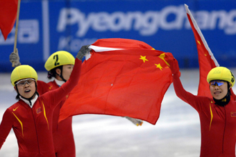 Chinese speed skating see daylight in 