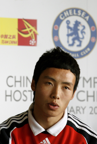 Chelsea reveal all to China's Olympic team