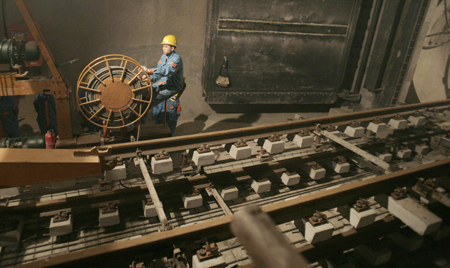 Olympic extension under construction