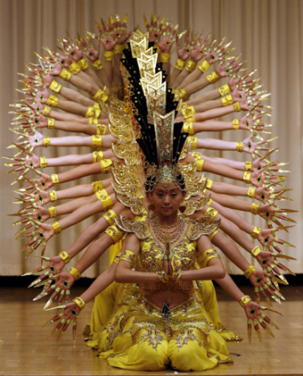 'Buddha with a thousand hands'