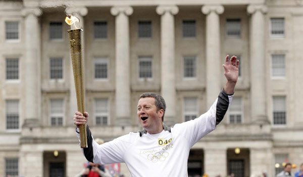 Olympic torch starts 5-day Northern Ireland tour