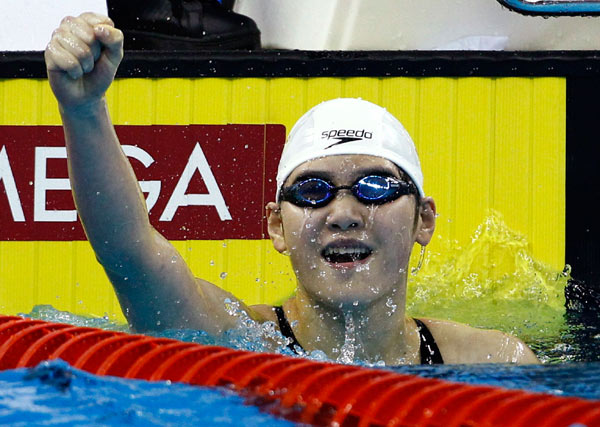China's youngest swimming world champion targets London
