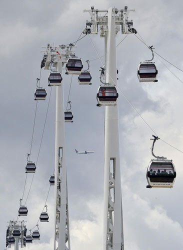 London cable cars to carry visitors over River Thames