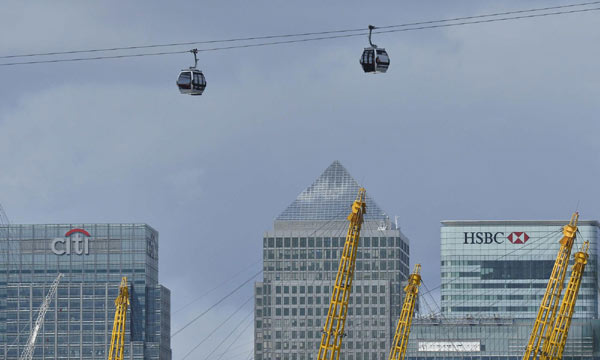 London cable cars to carry visitors over River Thames