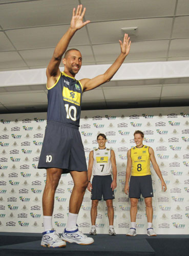 A gathering of official Olympic uniforms