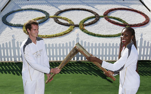 Torch relay appears in UK soap opera