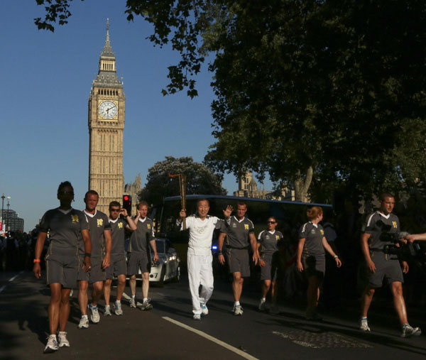 Olympic atmosphere in London ahead of Games opening