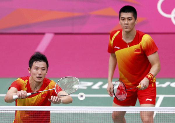 China was represented by the chinese olympic committee (coc), and the team of selected athletes were officially known as team china. China Badminton Olympics - China wins men's doubles badminton Olympic gold