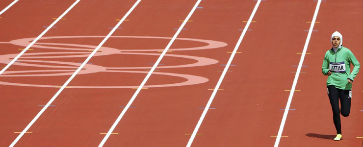 Attar is Saudi Arabia's 1st female track Olympian