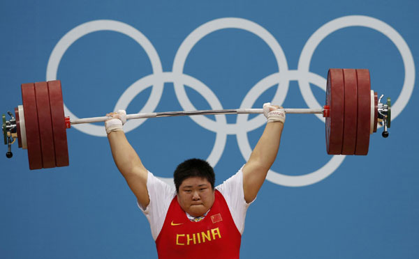 <STRONG>Weightlifting:</STRONG> Rivals chip away at China dominance