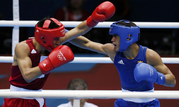 Cuban boxer wins boxing men's 52kg gold medal