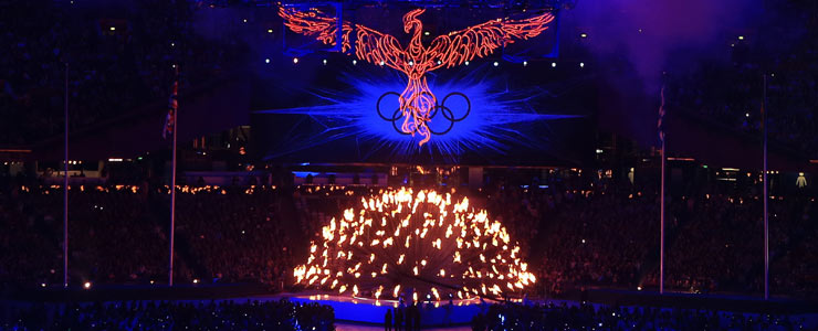 Highlights from the London 2012 closing show