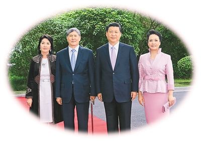 习近平在沪接待亚信嘉宾
