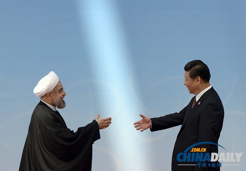 习近平会见参加亚信峰会领导人（图）