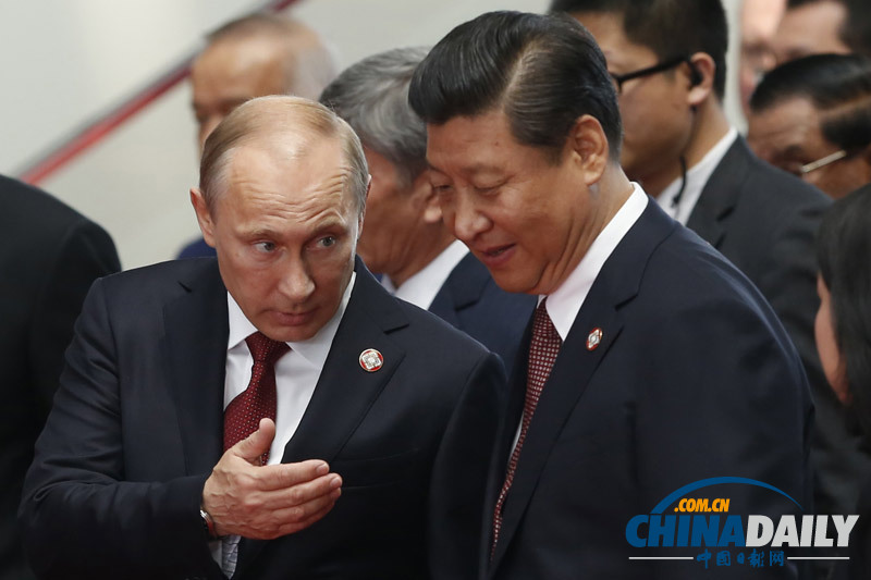习近平会见参加亚信峰会领导人（图）