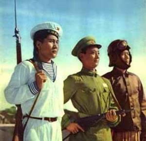 Eight styles of PLA Navy suit