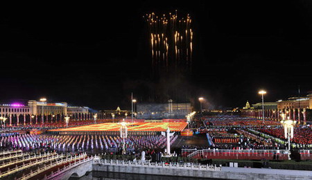 Fireworks celebrate 60th birthday of PRC