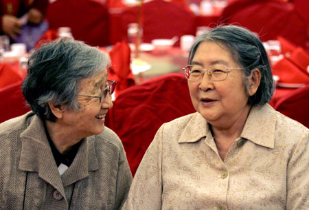 Founding fathers' families party with pride