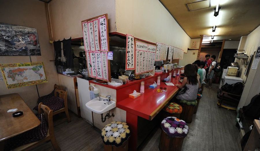一碗面一瓶酒 感受最地道的东京老百姓生活(组图)