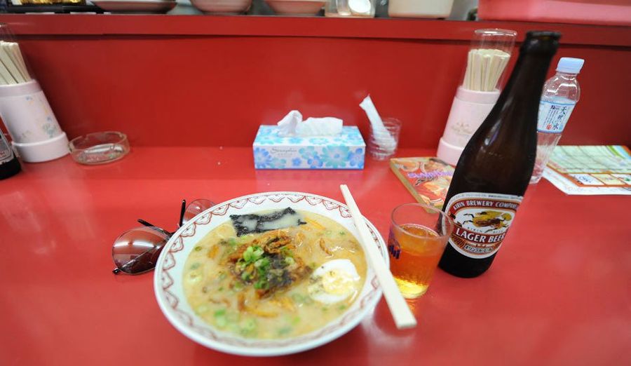 一碗面一瓶酒 感受最地道的东京老百姓生活(组图)