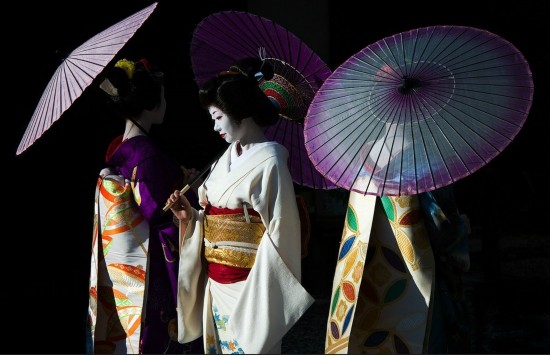 唯美温婉！实拍日本艺妓浮世掠影