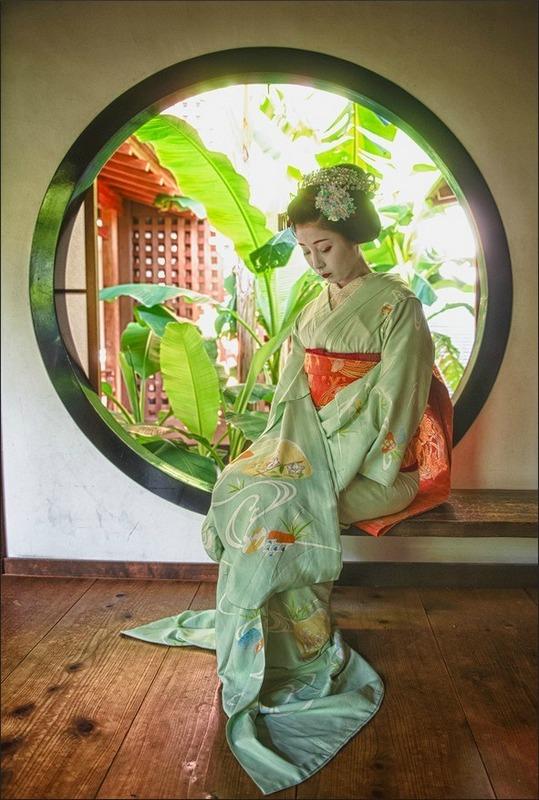 唯美温婉！实拍日本艺妓浮世掠影