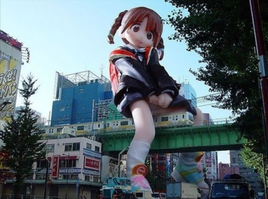 只有在日本能看到的惊人一幕