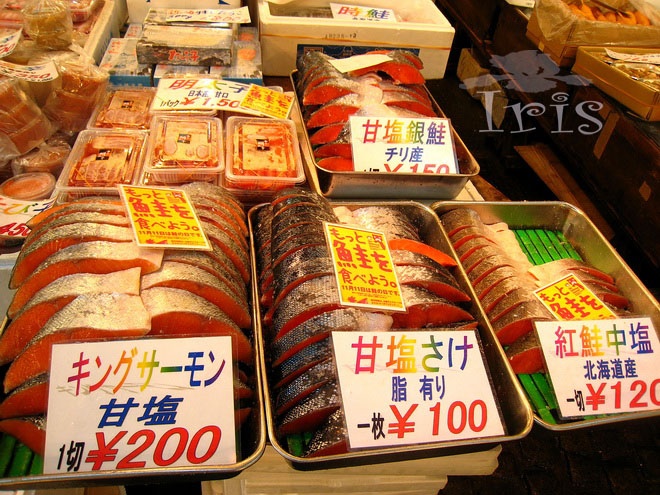 让国人惊呆的日本海鲜市场