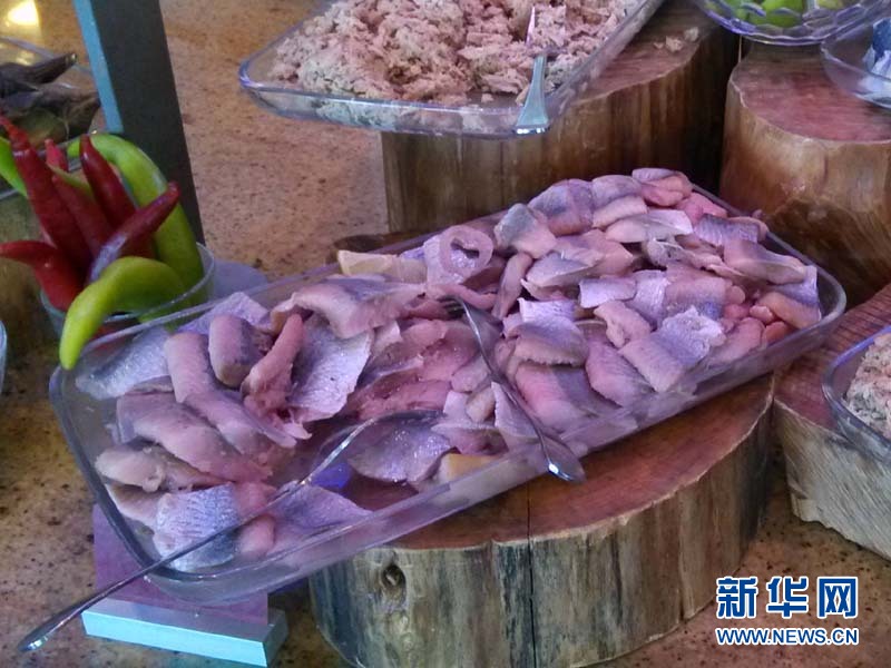 驴友实拍以色列地中海式早餐