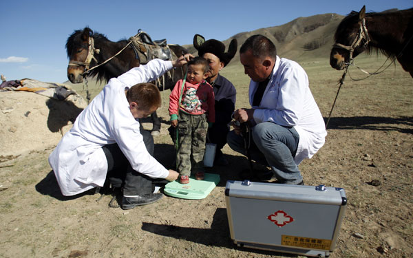 Herders hope for greener pastures