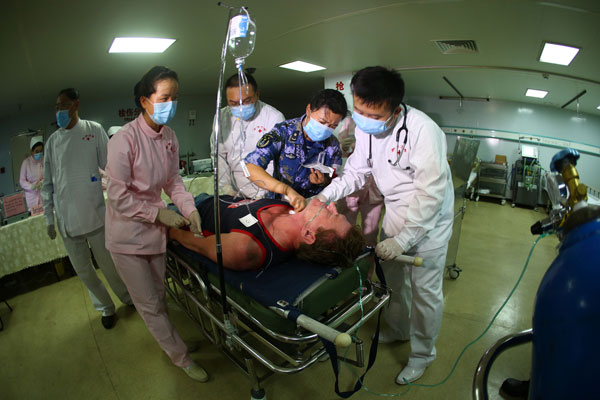 Philippines hails Chinese hospital ship