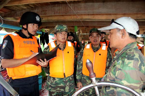 Patrols bring security to Mekong River