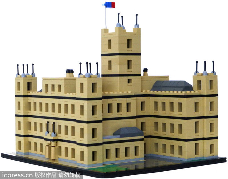 The Lego version of Downton Abbey