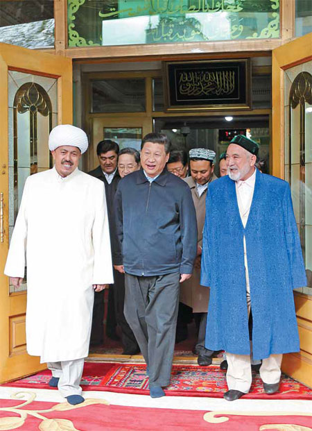 Xi spreads the word on fighting terror