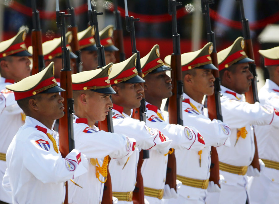 Foreign troops attend V-Day parade