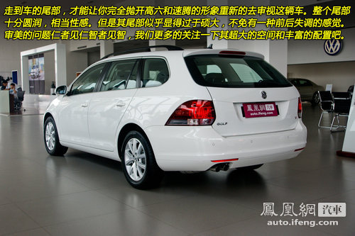 高尔夫6 Variant到店实拍 双增压动力/超大空间