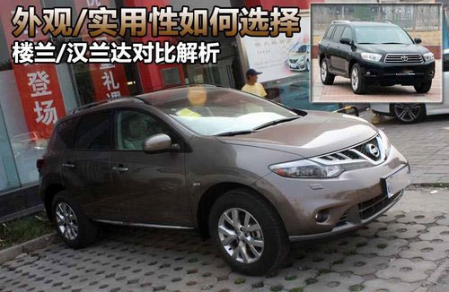 外观/实用性如何选择 楼兰/汉兰达对比解析