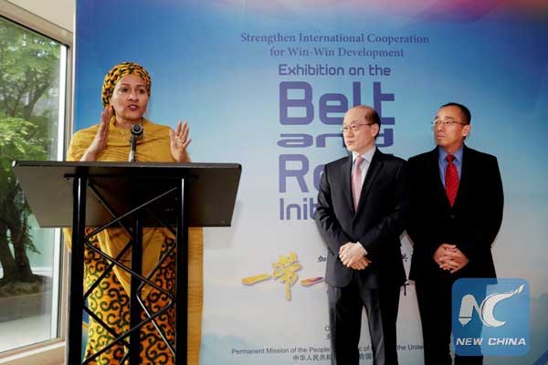 UN exhibits captures Belt, Road