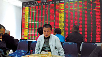 Shanghai index sets record