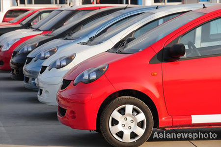 China to end tax incentives for small-engine vehicles in 2011