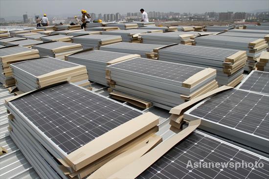 World's largest solar roof to power on