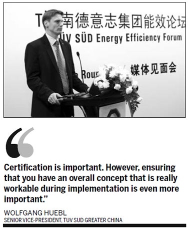 Green China: TUV SUD provides holistic approach to efficiency