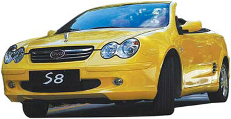 Mercedes E, Brilliance Junjie FSV
