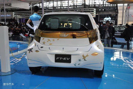Toyota iQ FT-EV electric car