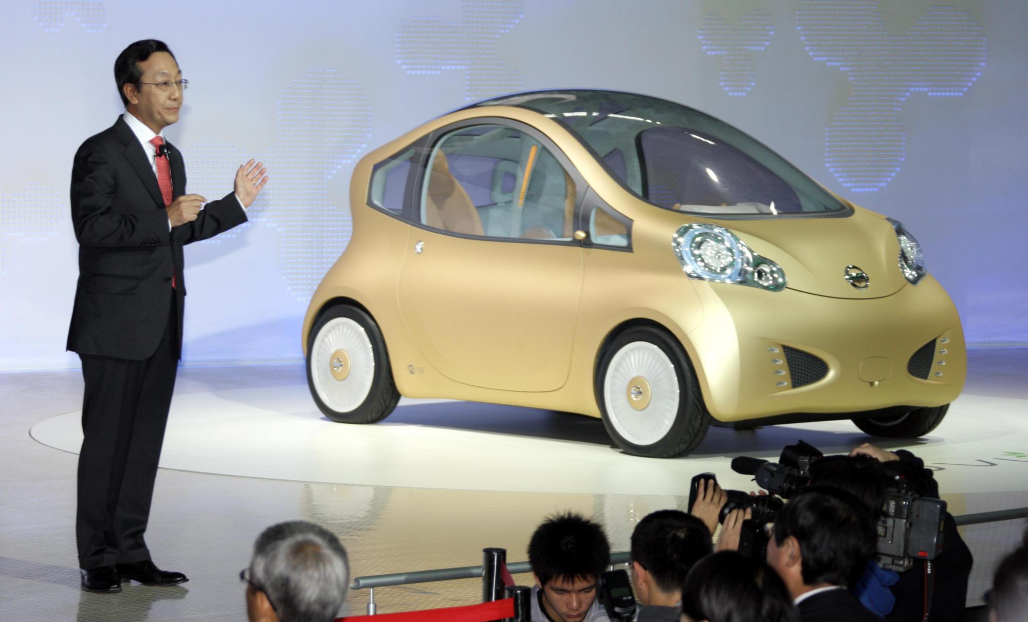 Nissan nuvu electric car #10