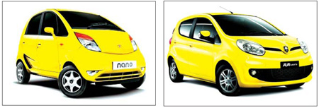 India and China: Divergent paths for smallest cars